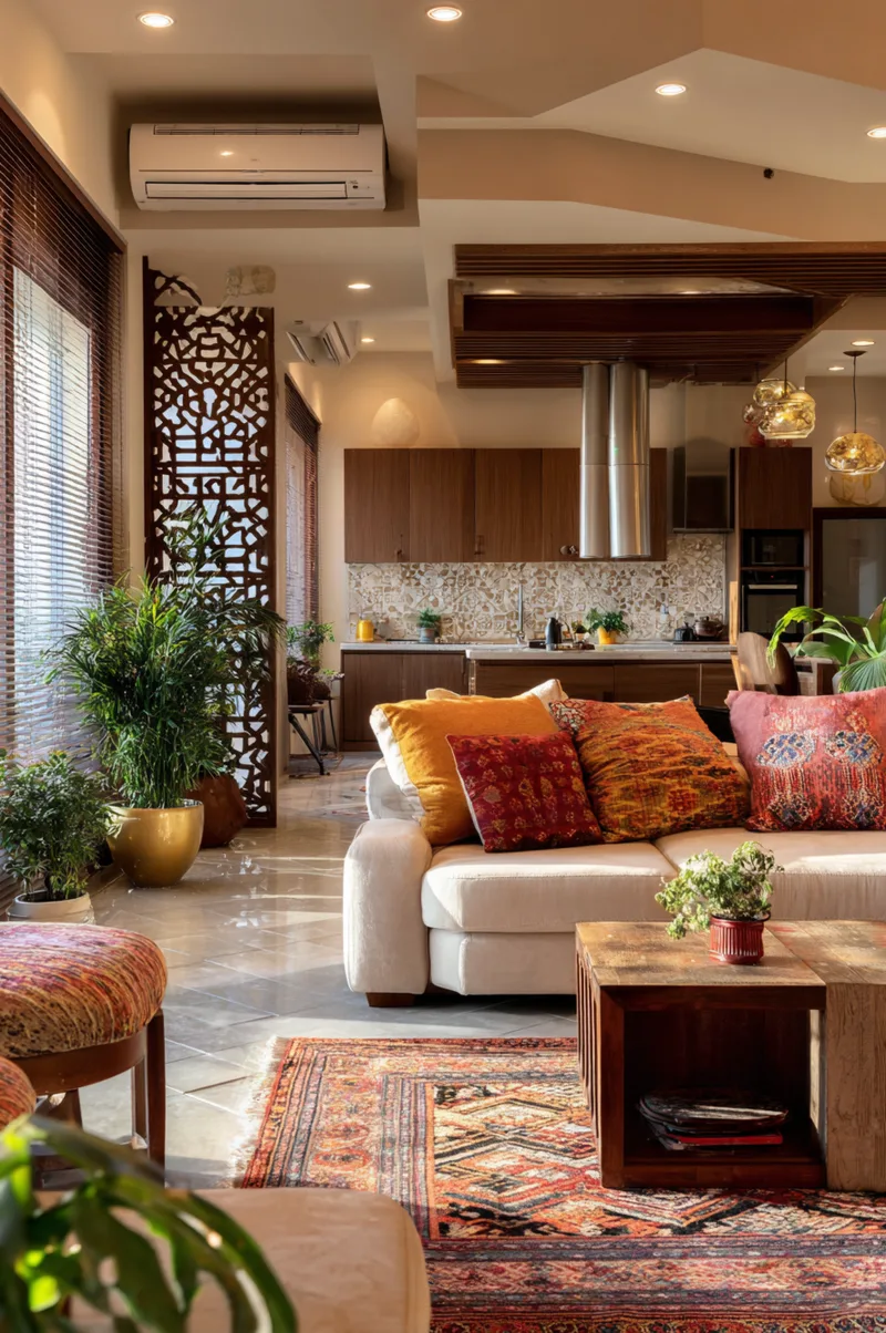 Warm Indian-inspired li